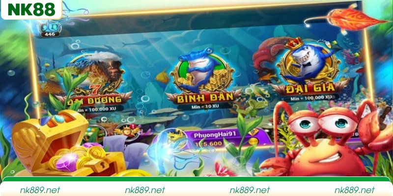Hình ảnh game bắn cá đại chiến trực tuyến