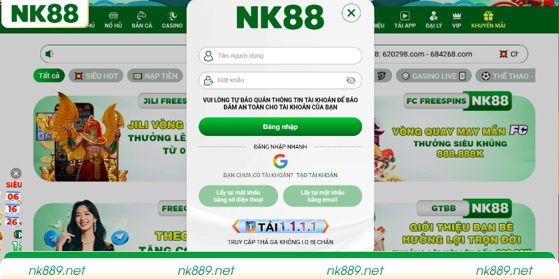 Hướng dẫn người chơi truy cập vào nhà cái khi bị chặn