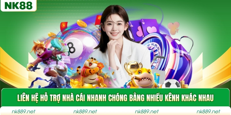 Liên hệ hỗ trợ nhà cái nhanh chóng bằng nhiều kênh khác nhau 